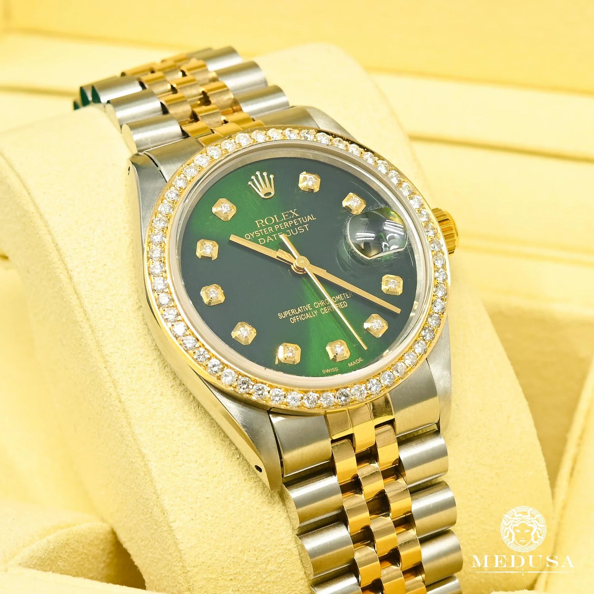 Imitation Rolex Datejust Vert Jubilée